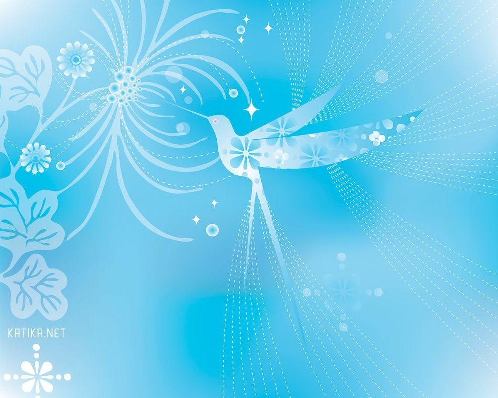 Голубой фон для презентации