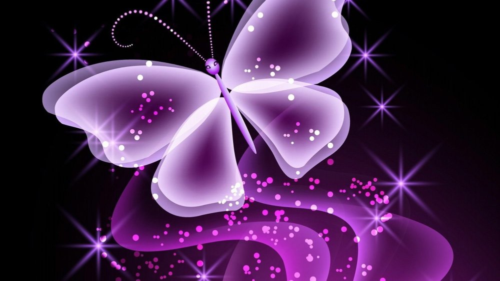 Много бабочек