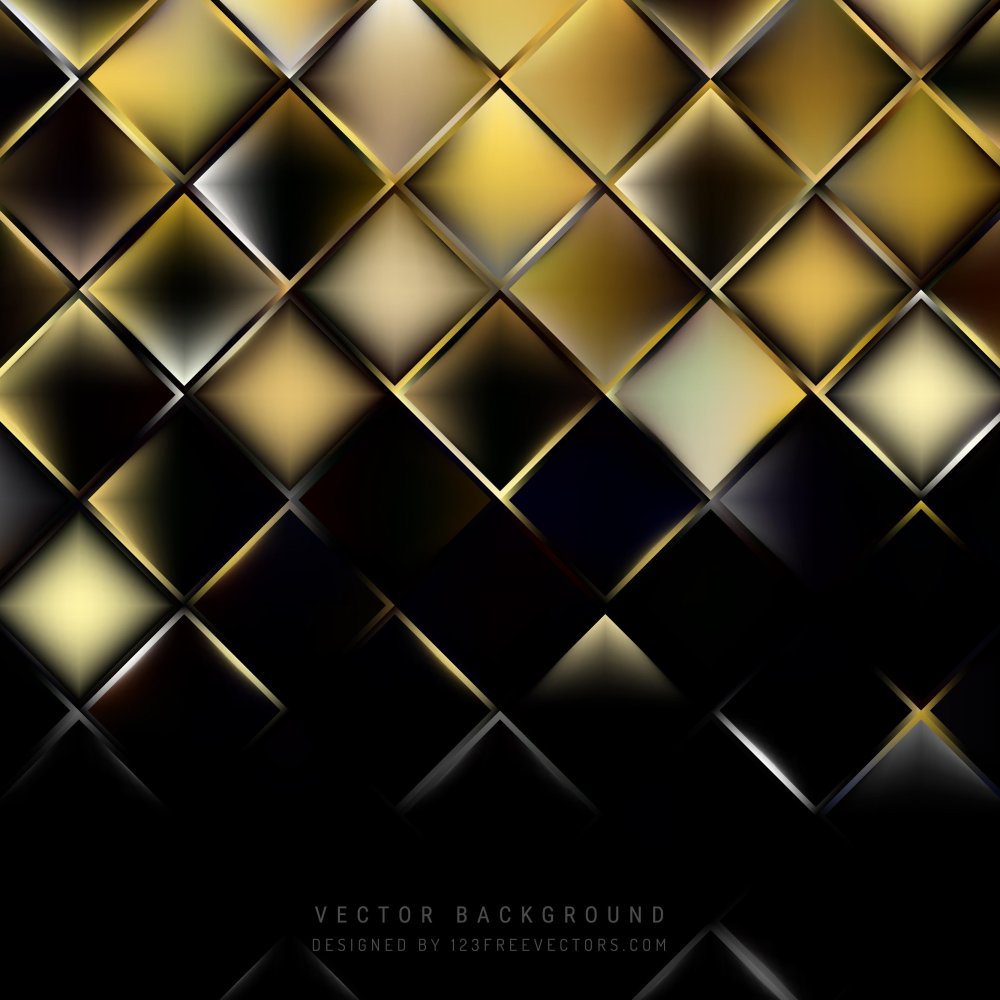 Черно золотой фон