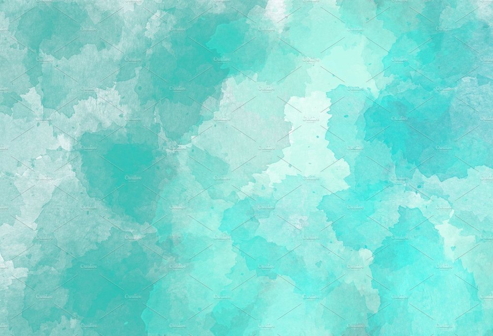 Абстракция в бирюзовых тонах