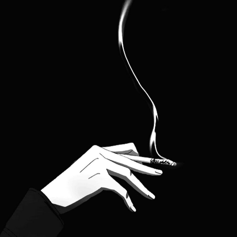 Аниме рука с сигаретой