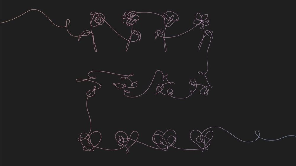 Цветок БТС Love yourself