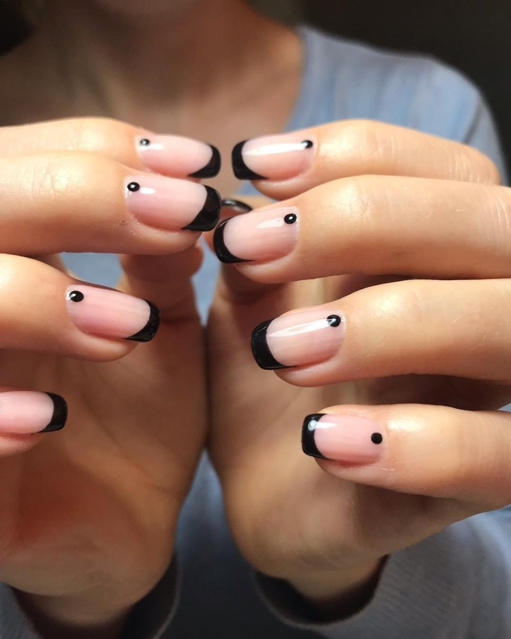 Черный френч