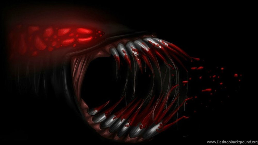 Красные глаза в темноте