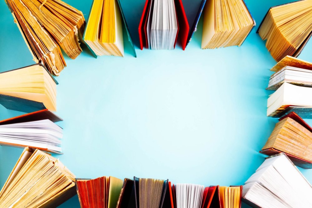 Фон с книжками
