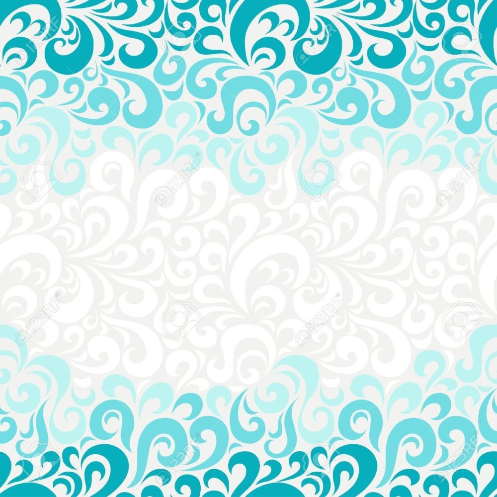 Бурятский узор на светло голубом фоне