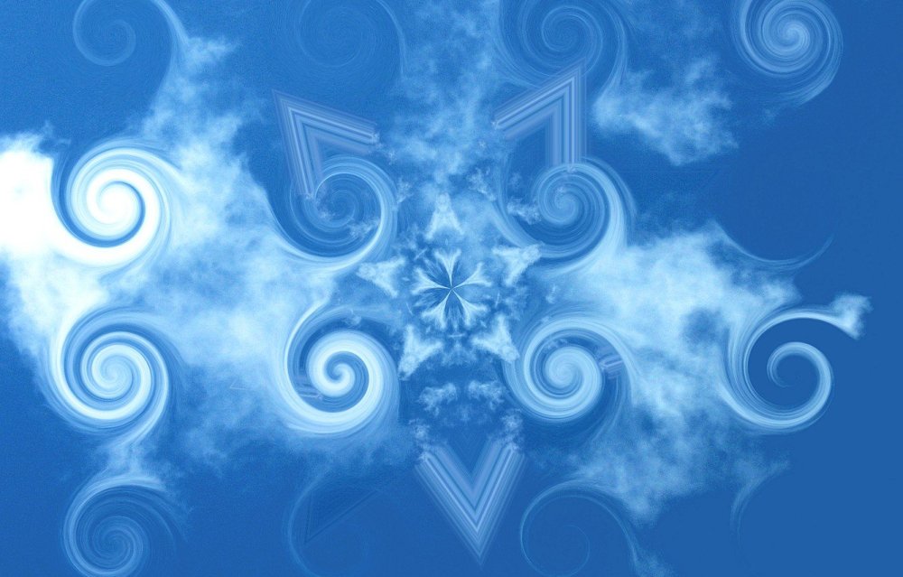 Фон для слайда с казахским орнаментом