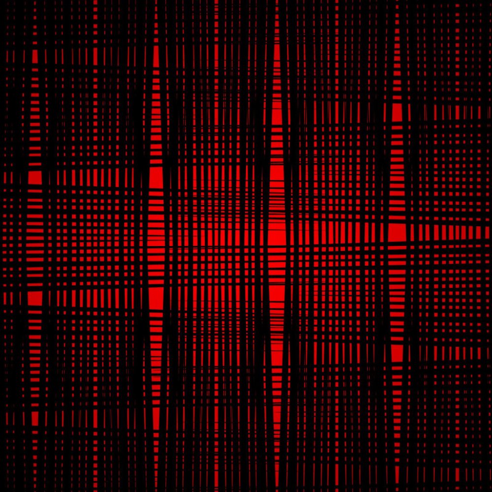 Красно черная абстракция