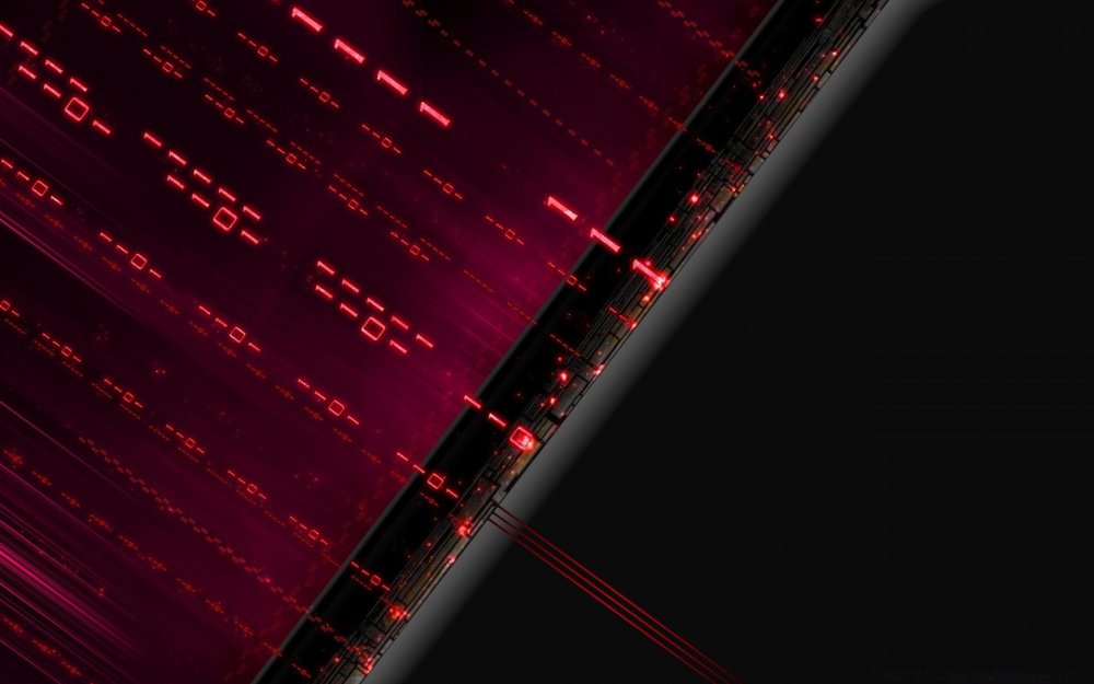 Красный цифровой фон