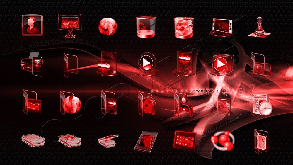 ICONPACKAGER иконки Red