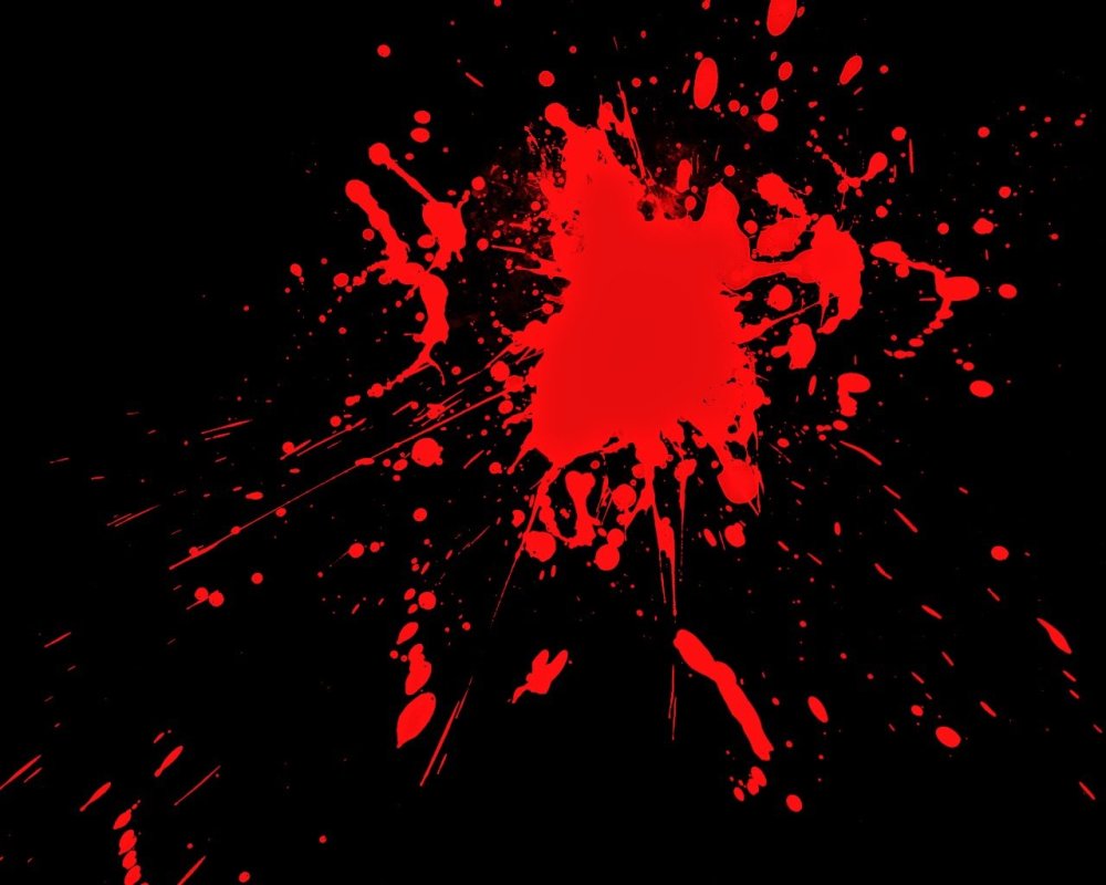 Кровавый красный цвет