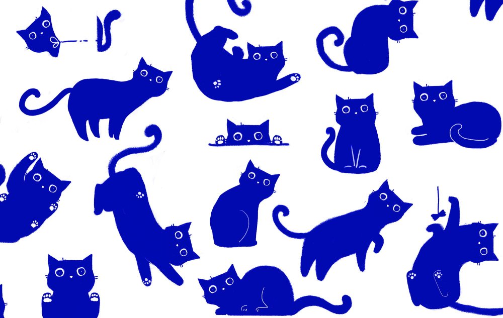 Молоко Милград с котом