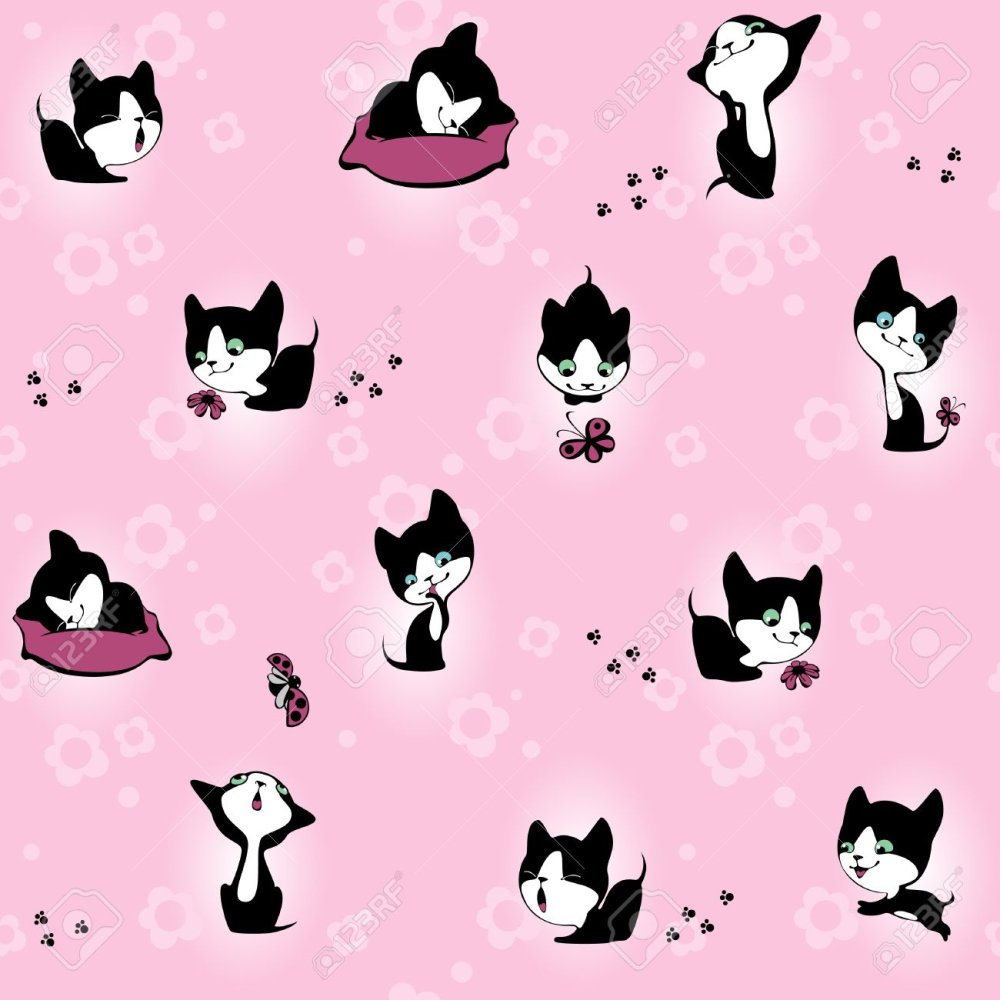 Загрузочный фон Kitten