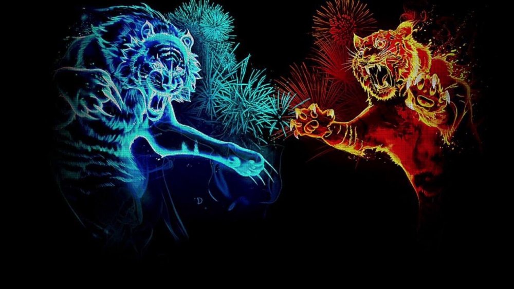 Неоновый Лев