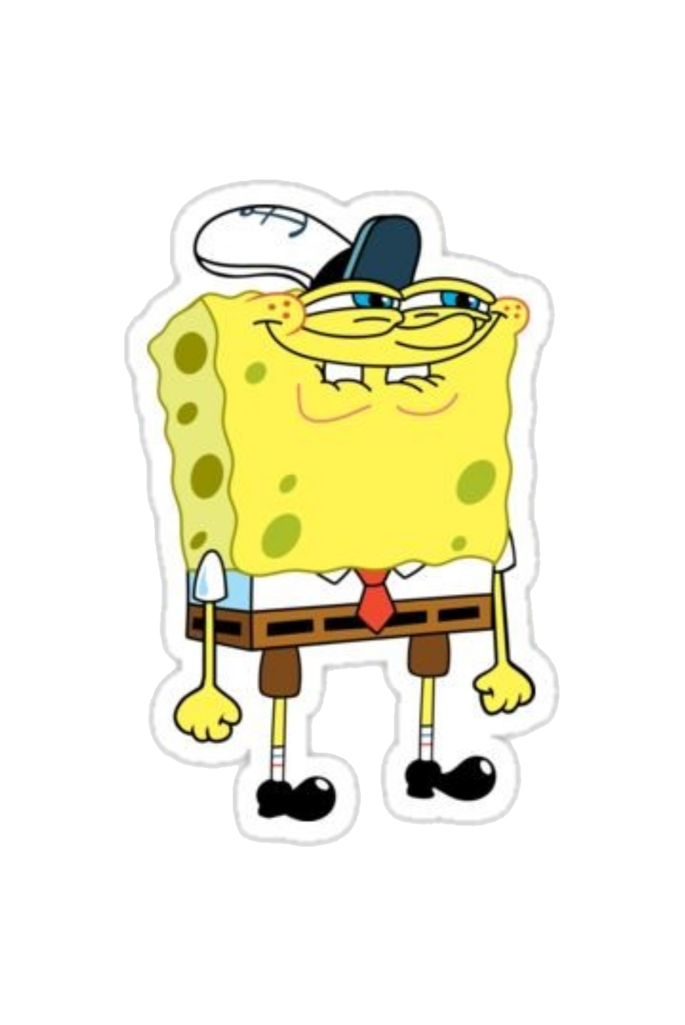 Стикеры Спанч Боб