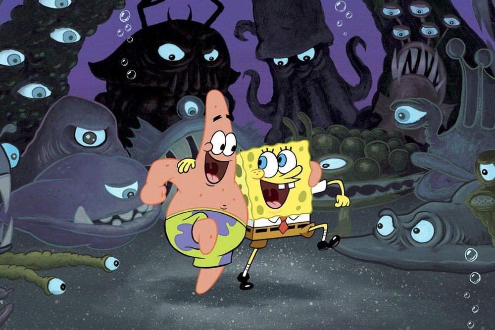 Губка Боб квадратные штаны мультфильм 2004