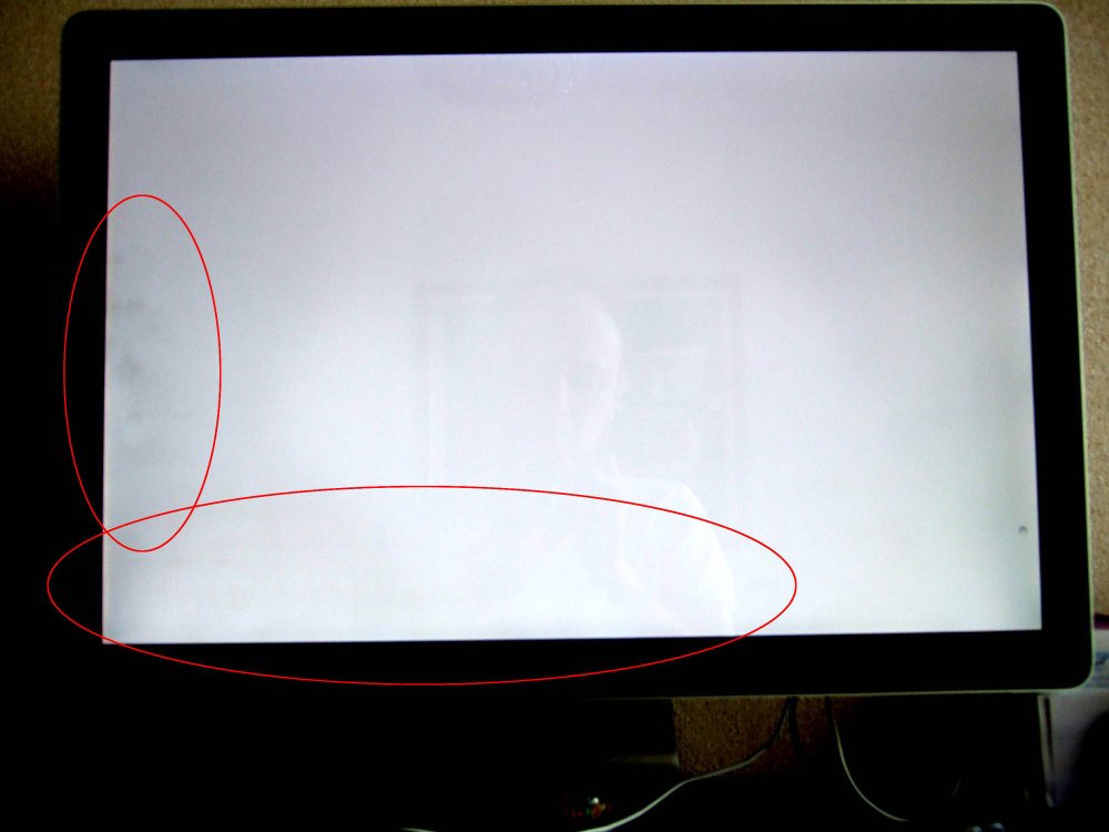 Пятна на мониторе