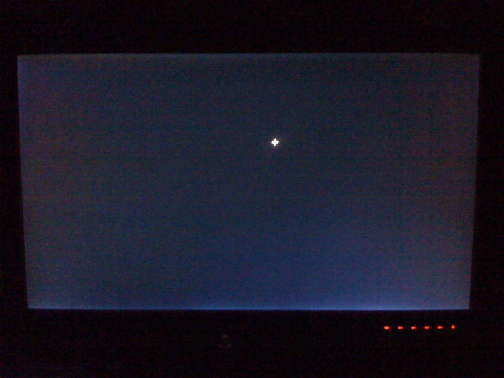 Засветка экрана телевизора