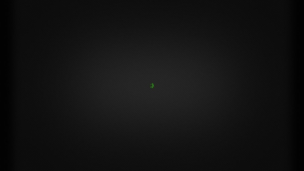 Черный рабочий стол