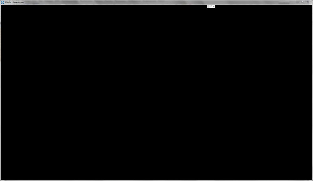 На экране чернота