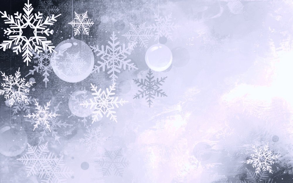 Красивый новогодний фон