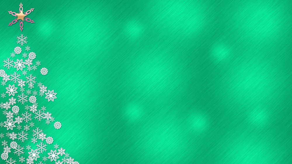 Рождественский фон для презентаций