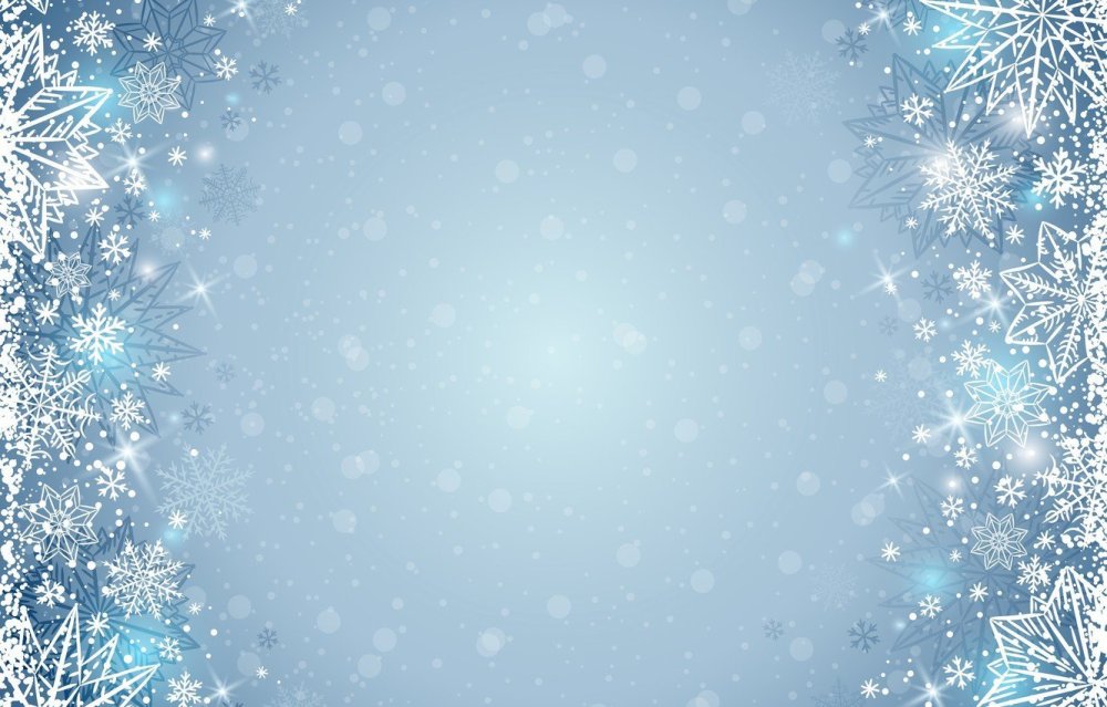 Зимний фон