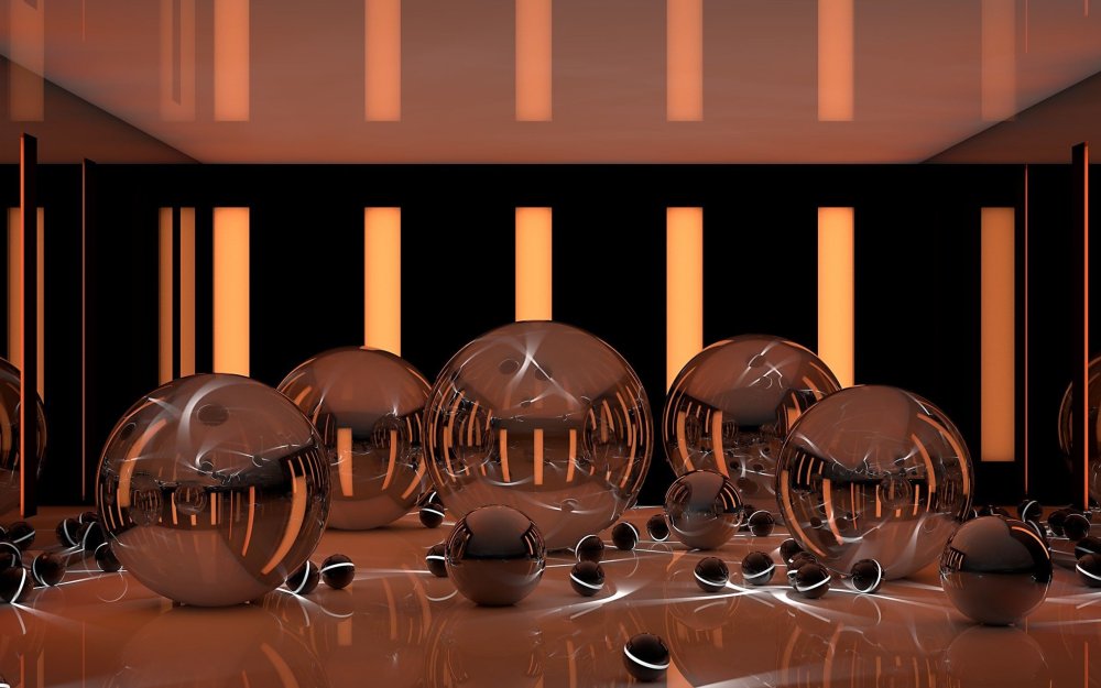 Абстракция шары