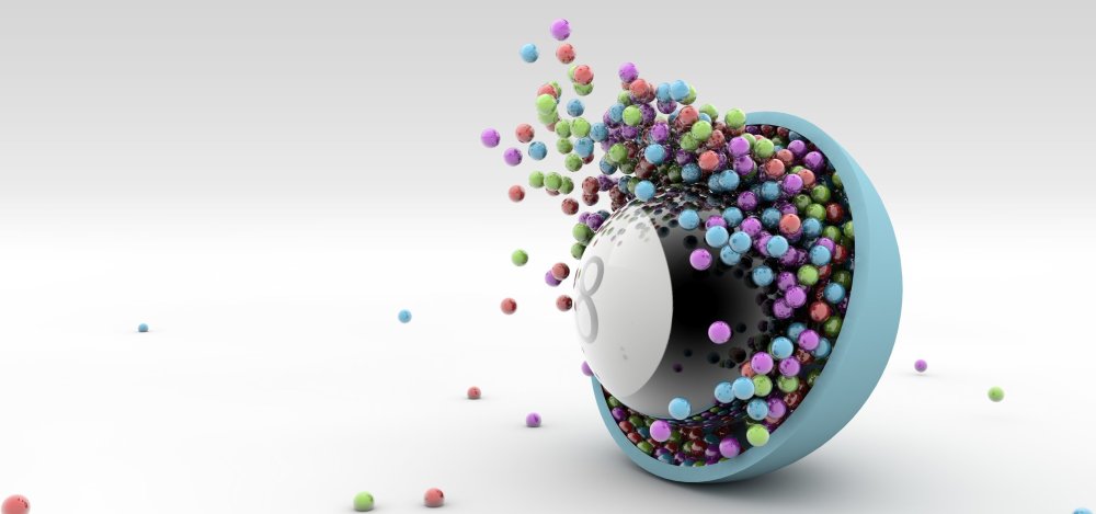 Абстракция шары