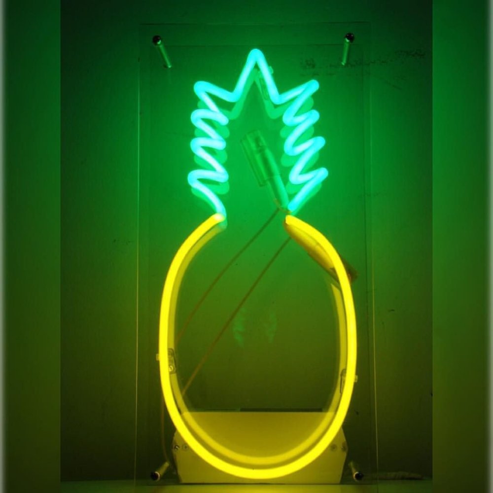 Желтый неон