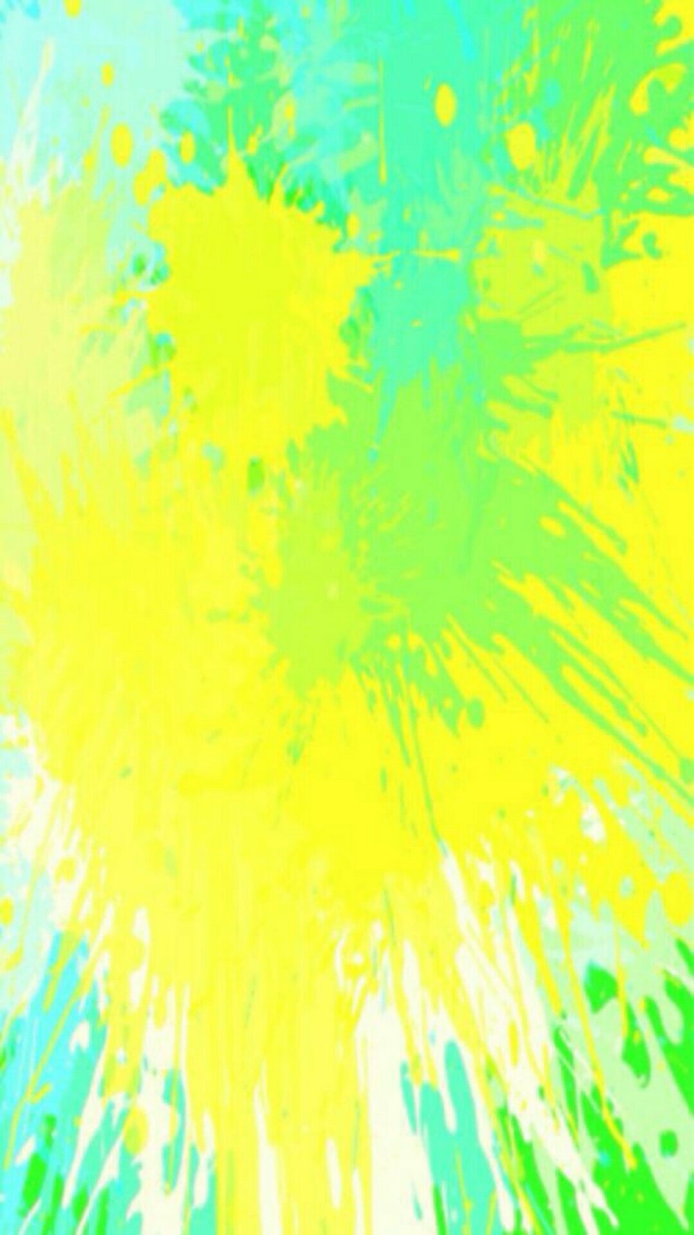 Неоново желтый айфон