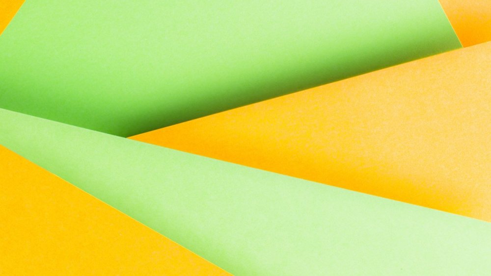 Желто зеленый фон