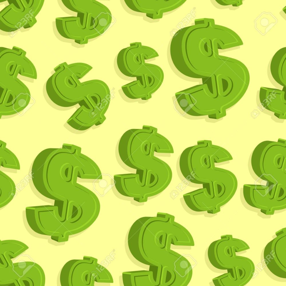 "Бесшовный фон доллары"