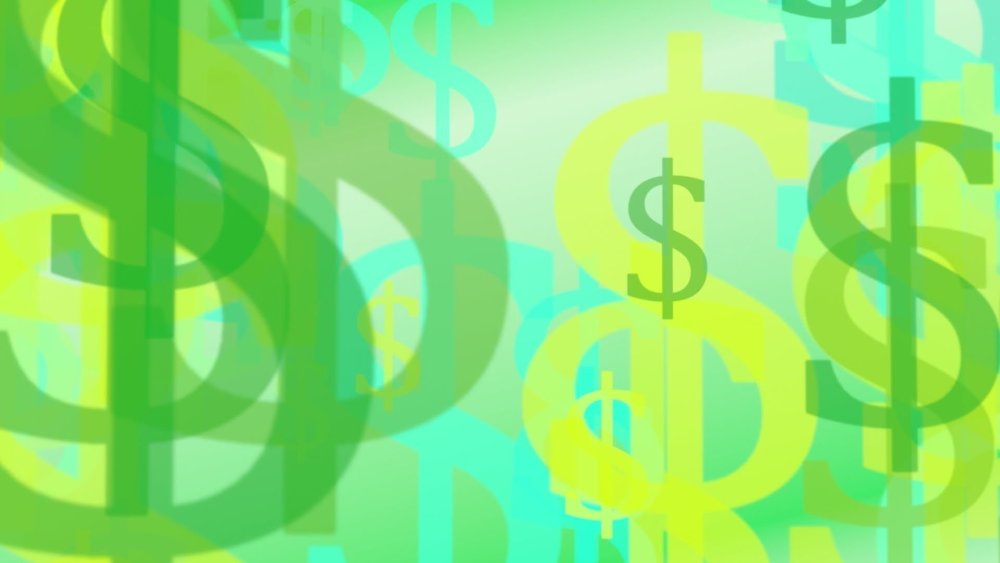 Денежный фон для презентации