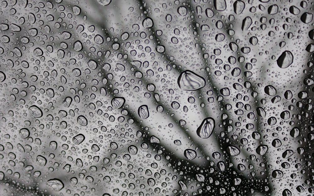 Серые капли