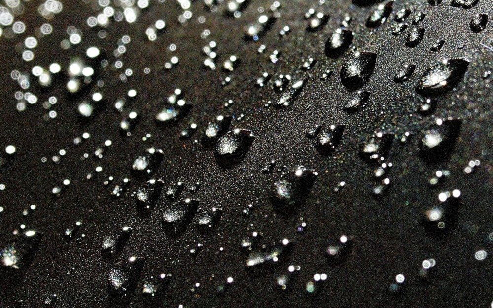 Капли дождя