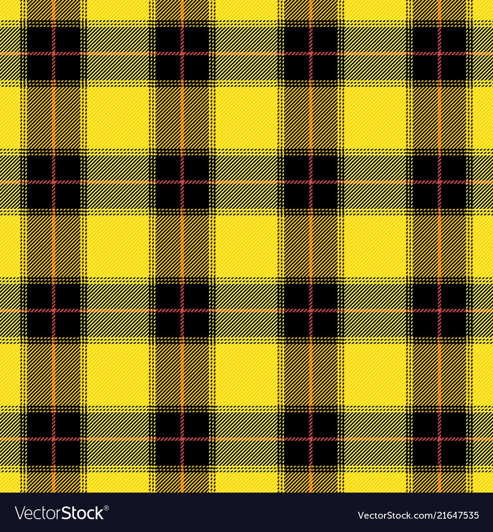 Черно желтая клетка ткань