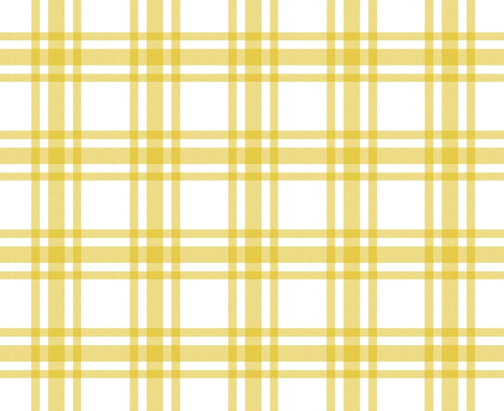 Желтая скатерть в клетку