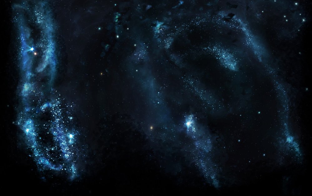 Фон профиля космос