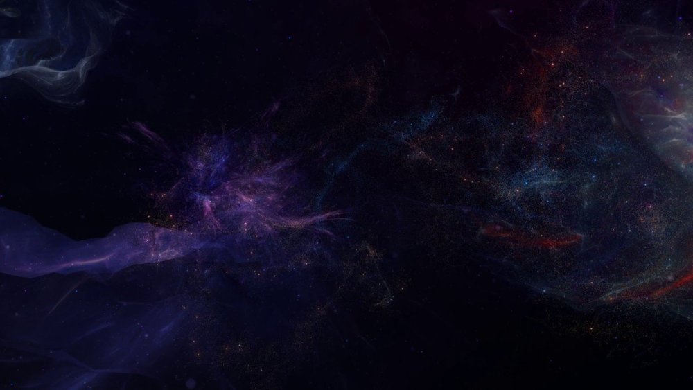 Космос в темных тонах