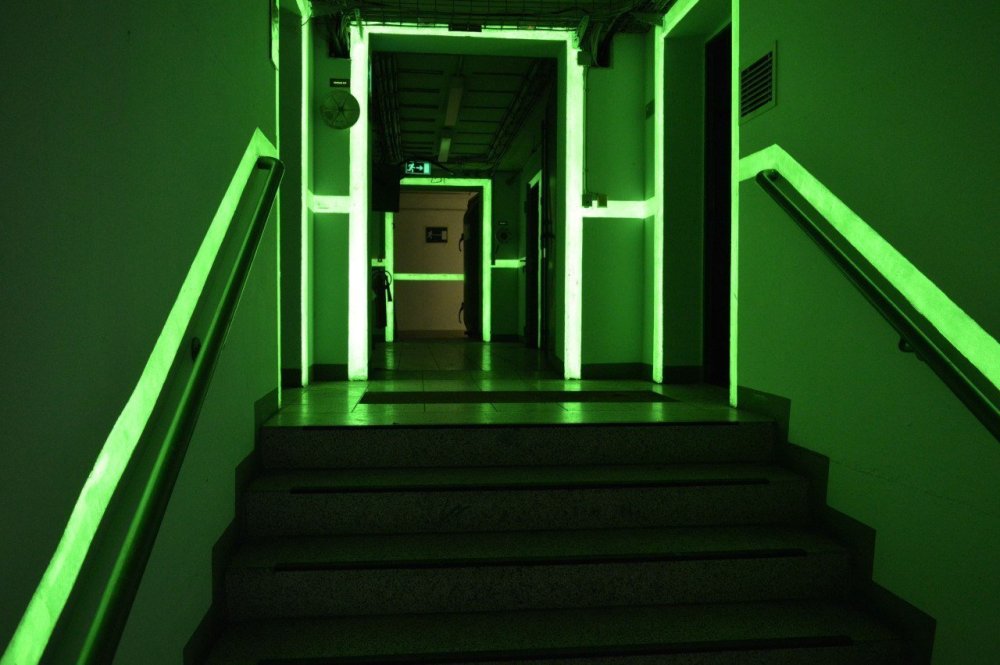 Зеленый неон