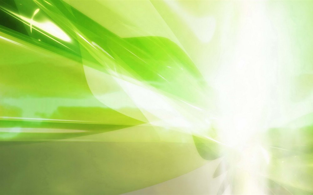 Светло зеленая абстракция