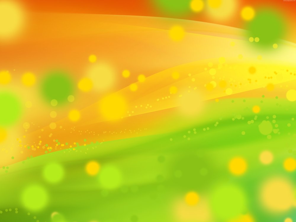 Желто зеленый фон