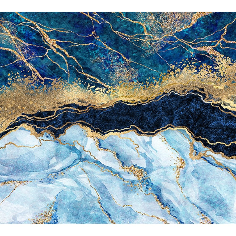 Синий мрамор