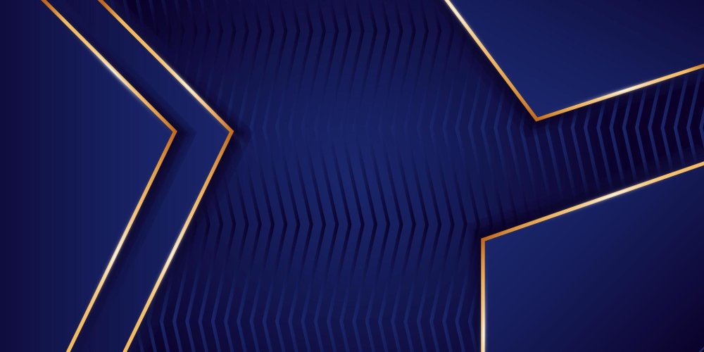 Фон синий с золотом