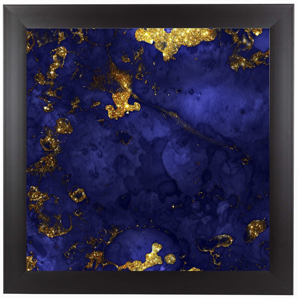 Мрамор синий золото