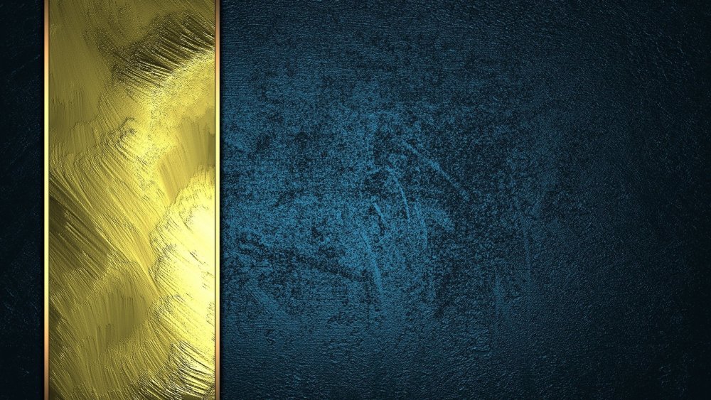 Сине золотой фон