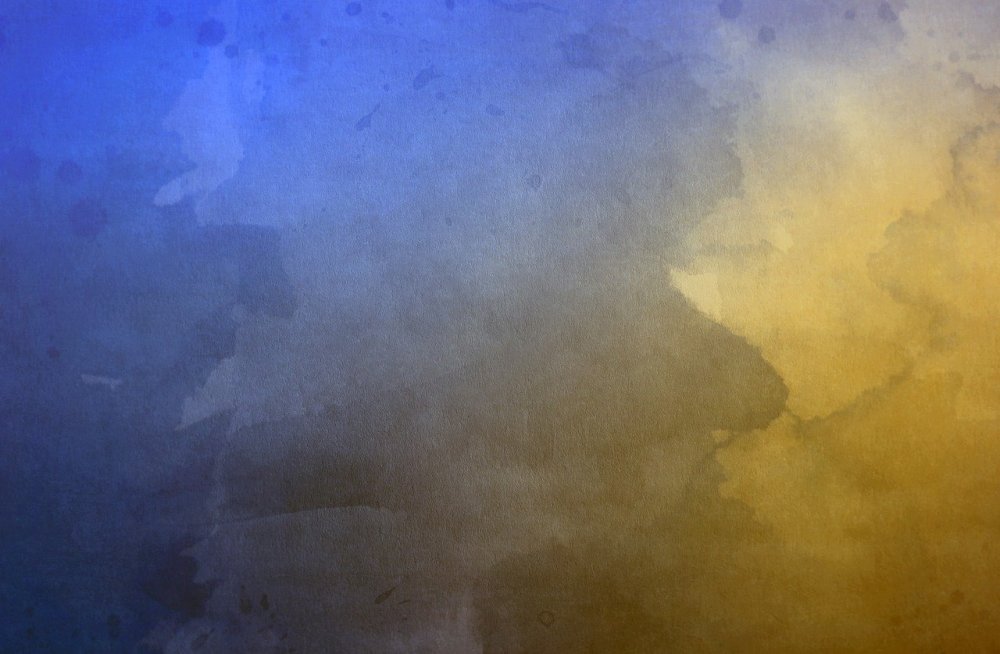 Сине золотой градиент