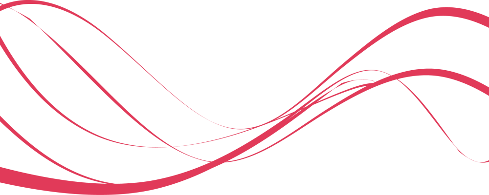 Красные векторные линии