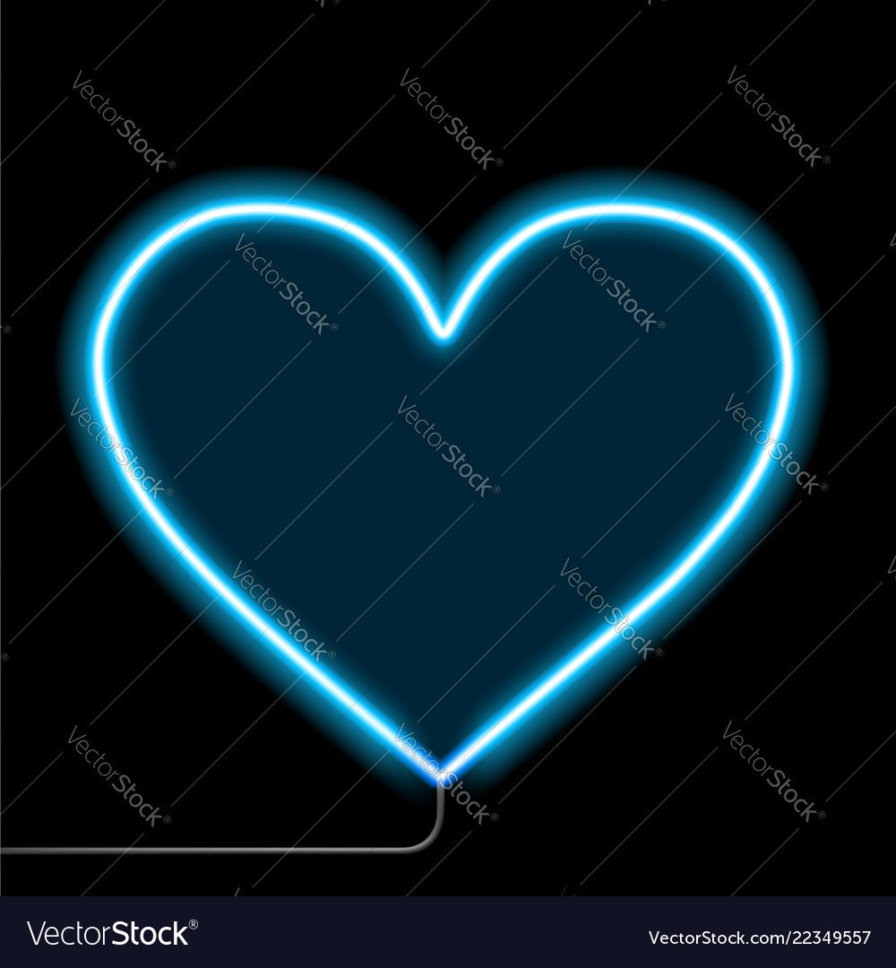 Черное сердце на черном фоне